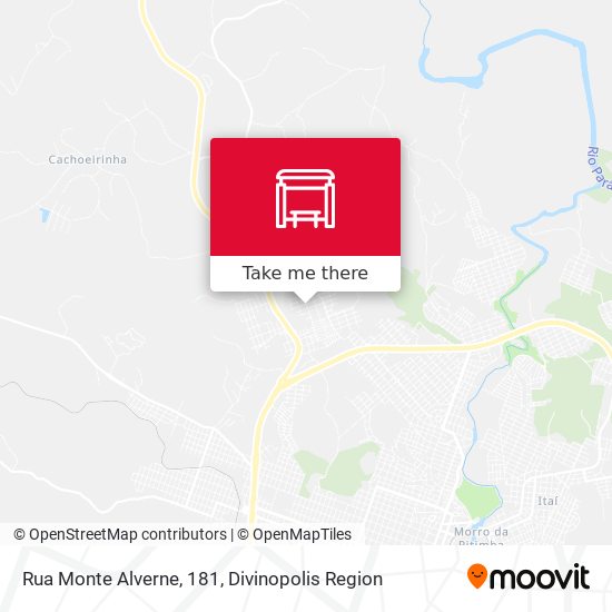 Mapa Rua Monte Alverne, 181
