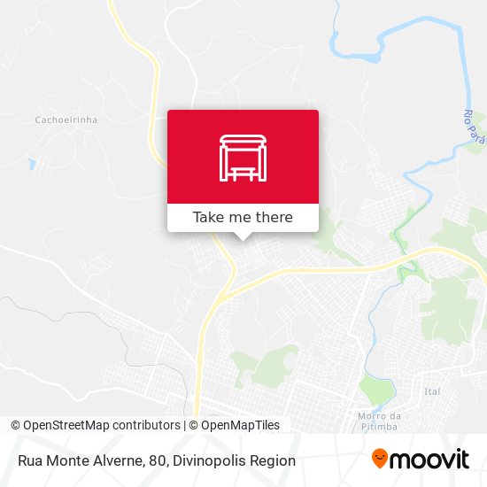 Rua Monte Alverne, 80 map