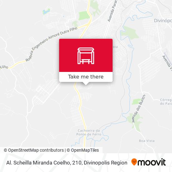 Al. Scheilla Miranda Coelho, 210 map