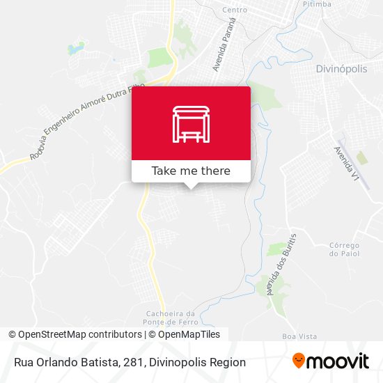 Rua Orlando Batista, 281 map
