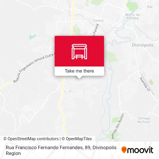 Rua Francisco Fernando Fernandes, 89 map