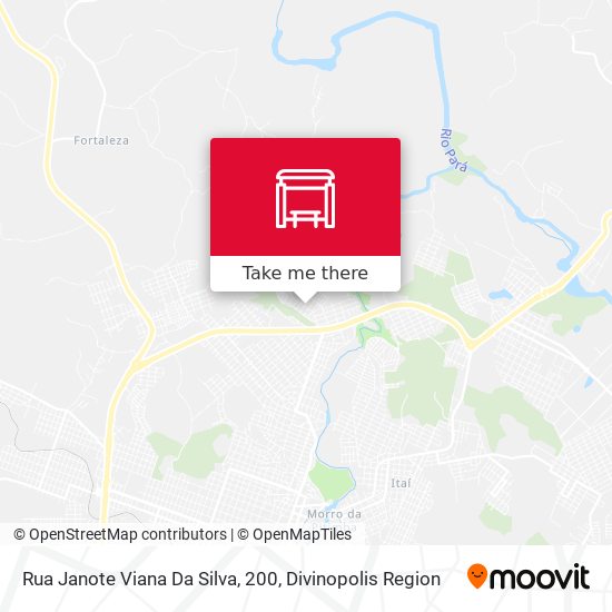 Rua Janote Viana Da Silva, 200 map