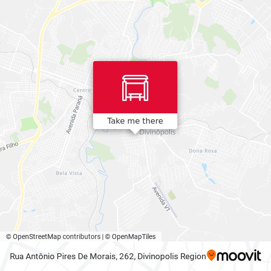 Rua Antônio Pires De Morais, 262 map