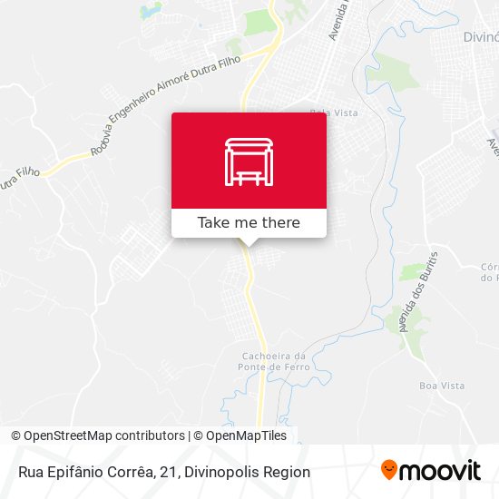 Rua Epifânio Corrêa, 21 map