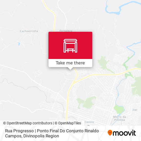 Rua Progresso | Ponto Final Do Conjunto Rinaldo Campos map