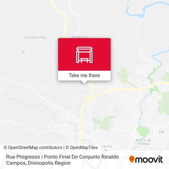 Rua Progresso | Ponto Final Do Conjunto Rinaldo Campos map
