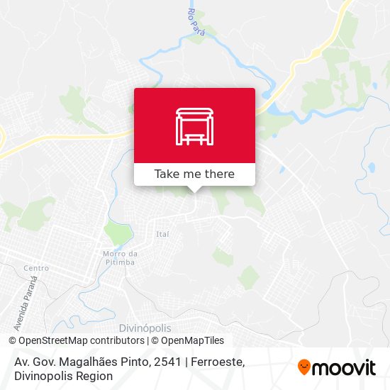 Av. Gov. Magalhães Pinto, 2541 | Ferroeste map