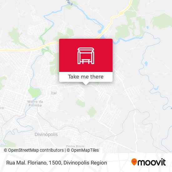 Rua Mal. Floriano, 1500 map