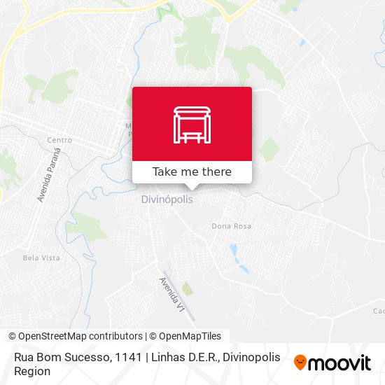 Rua Bom Sucesso, 1141 | Linhas D.E.R. map