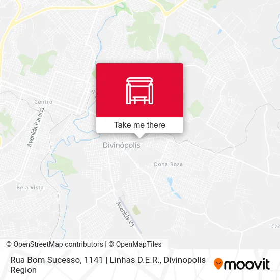 Rua Bom Sucesso, 1141 | Linhas D.E.R. map