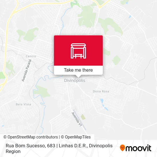 Rua Bom Sucesso, 683 | Linhas D.E.R. map