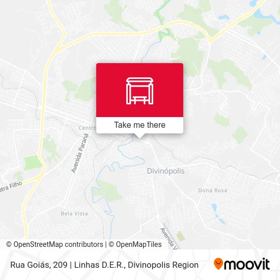 Rua Goiás, 209 | Linhas D.E.R. map