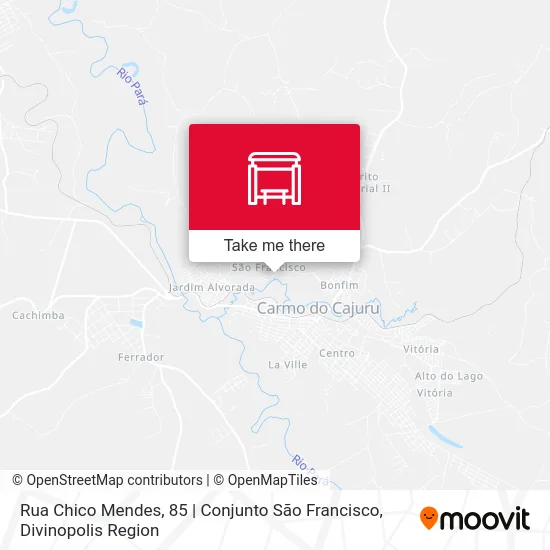 Rua Chico Mendes, 85 | Conjunto São Francisco map