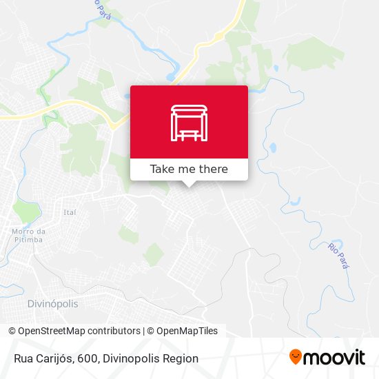 Rua Carijós, 600 map