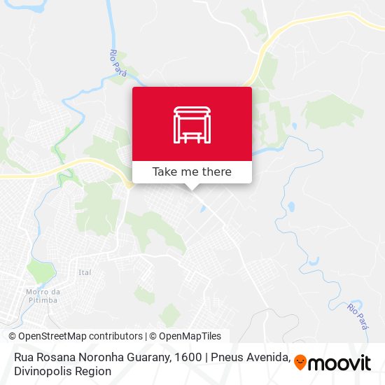 Rua Rosana Noronha Guarany, 1600 | Pneus Avenida map