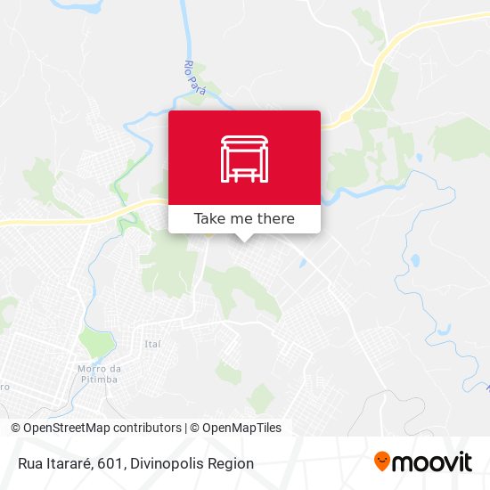 Rua Itararé, 601 map