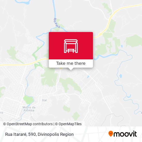 Rua Itararé, 590 map