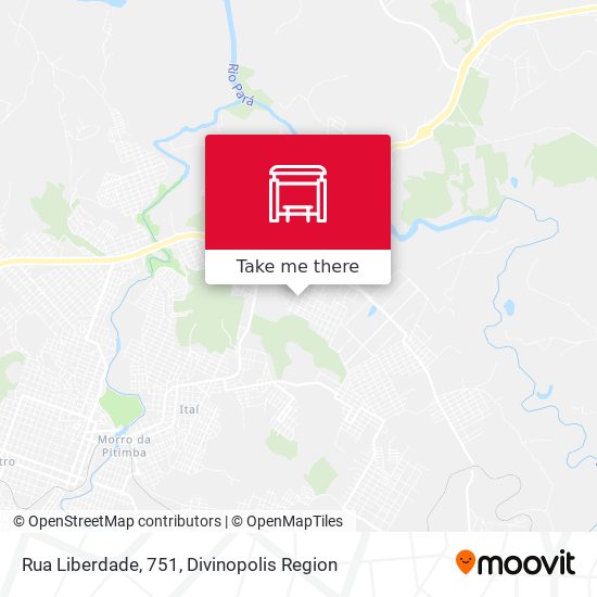 Rua Liberdade, 751 map