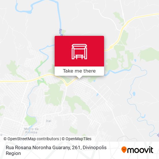 Mapa Rua Rosana Noronha Guarany, 261