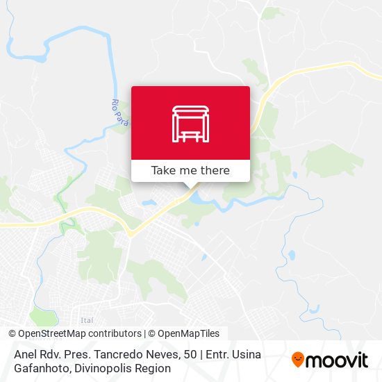Anel Rdv. Pres. Tancredo Neves, 50 | Entr. Usina Gafanhoto map