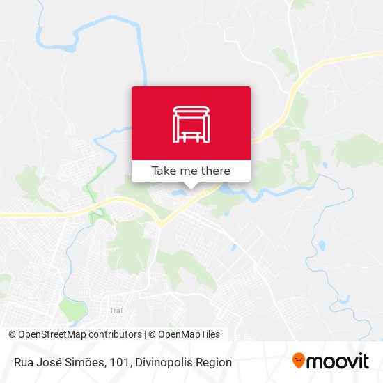 Rua José Simões, 101 map