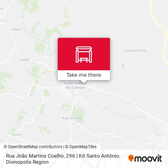Rua João Martins Coelho, 296 | Kit Santo Antônio map