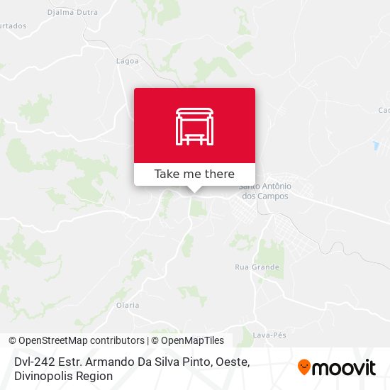 Dvl-242 Estr. Armando Da Silva Pinto, Oeste map