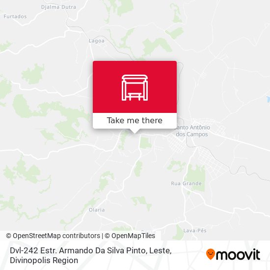 Dvl-242 Estr. Armando Da Silva Pinto, Leste map