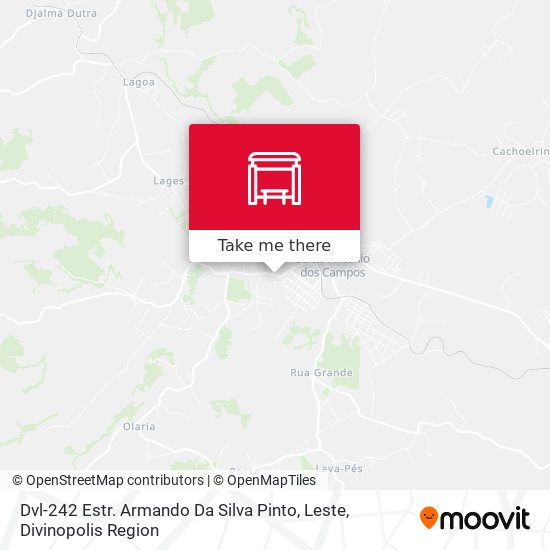 Dvl-242 Estr. Armando Da Silva Pinto, Leste map