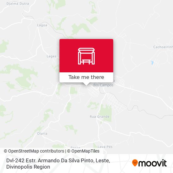 Dvl-242 Estr. Armando Da Silva Pinto, Leste map