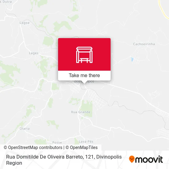 Rua Domitilde De Oliveira Barreto, 121 map