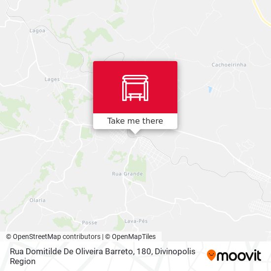 Rua Domitilde De Oliveira Barreto, 180 map