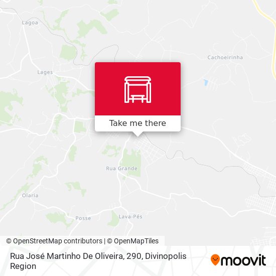Rua José Martinho De Oliveira, 290 map