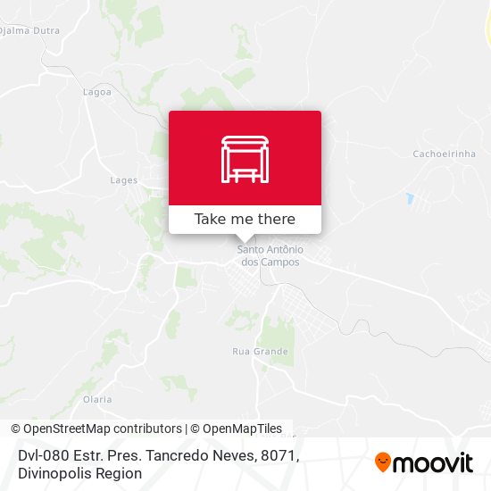 Dvl-080 Estr. Pres. Tancredo Neves, 8071 map