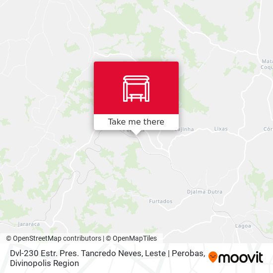 Dvl-230 Estr. Pres. Tancredo Neves, Leste | Perobas map