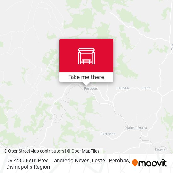 Dvl-230 Estr. Pres. Tancredo Neves, Leste | Perobas map
