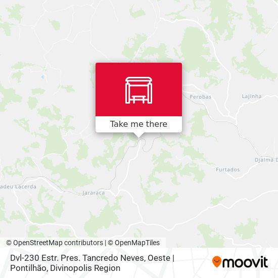 Dvl-230 Estr. Pres. Tancredo Neves, Oeste | Pontilhão map