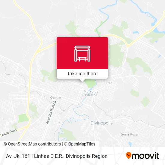 Av. Jk, 161 | Linhas D.E.R. map