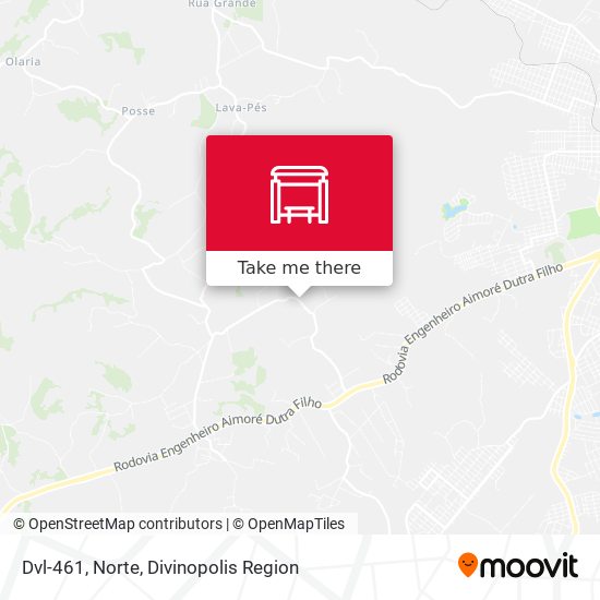 Dvl-461, Norte map