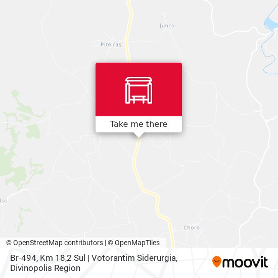 Br-494, Km 18,2 Sul | Votorantim Siderurgia map
