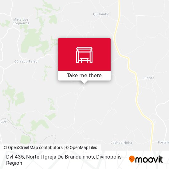 Dvl-435, Norte | Igreja De Branquinhos map