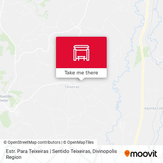 Estr. Para Teixeiras | Sentido Teixeiras map