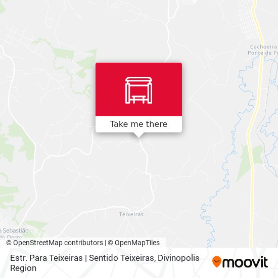 Estr. Para Teixeiras | Sentido Teixeiras map