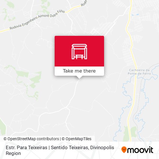 Estr. Para Teixeiras | Sentido Teixeiras map