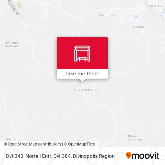 Dvl-040, Norte | Entr. Dvl-384 map