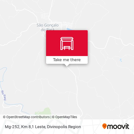 Mg-252, Km 8,1 Leste map