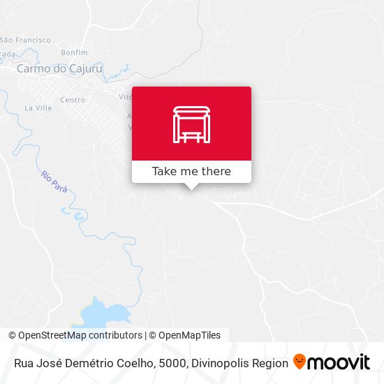 Rua José Demétrio Coelho, 5000 map