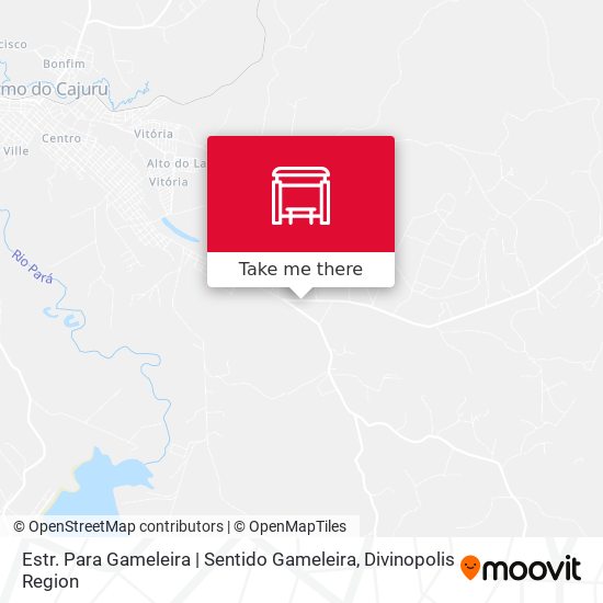 Estr. Para Gameleira | Sentido Gameleira map