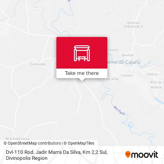 Mapa Dvl-110 Rod. Jadir Marra Da Silva, Km 2,2 Sul