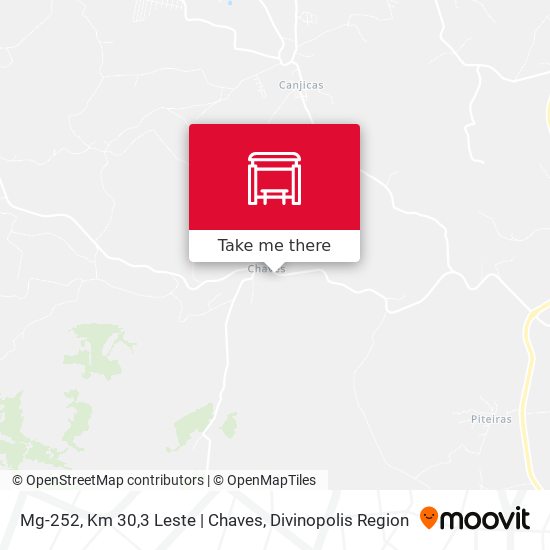 Mg-252, Km 30,3 Leste | Chaves map